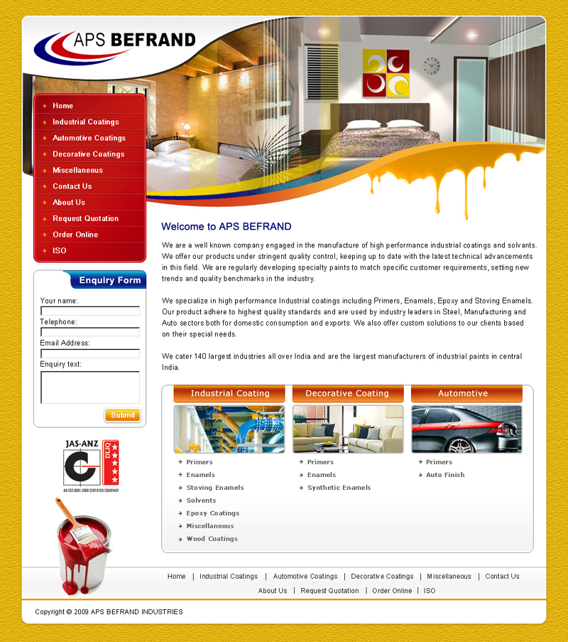 APS BEFRAND E-commerce Design